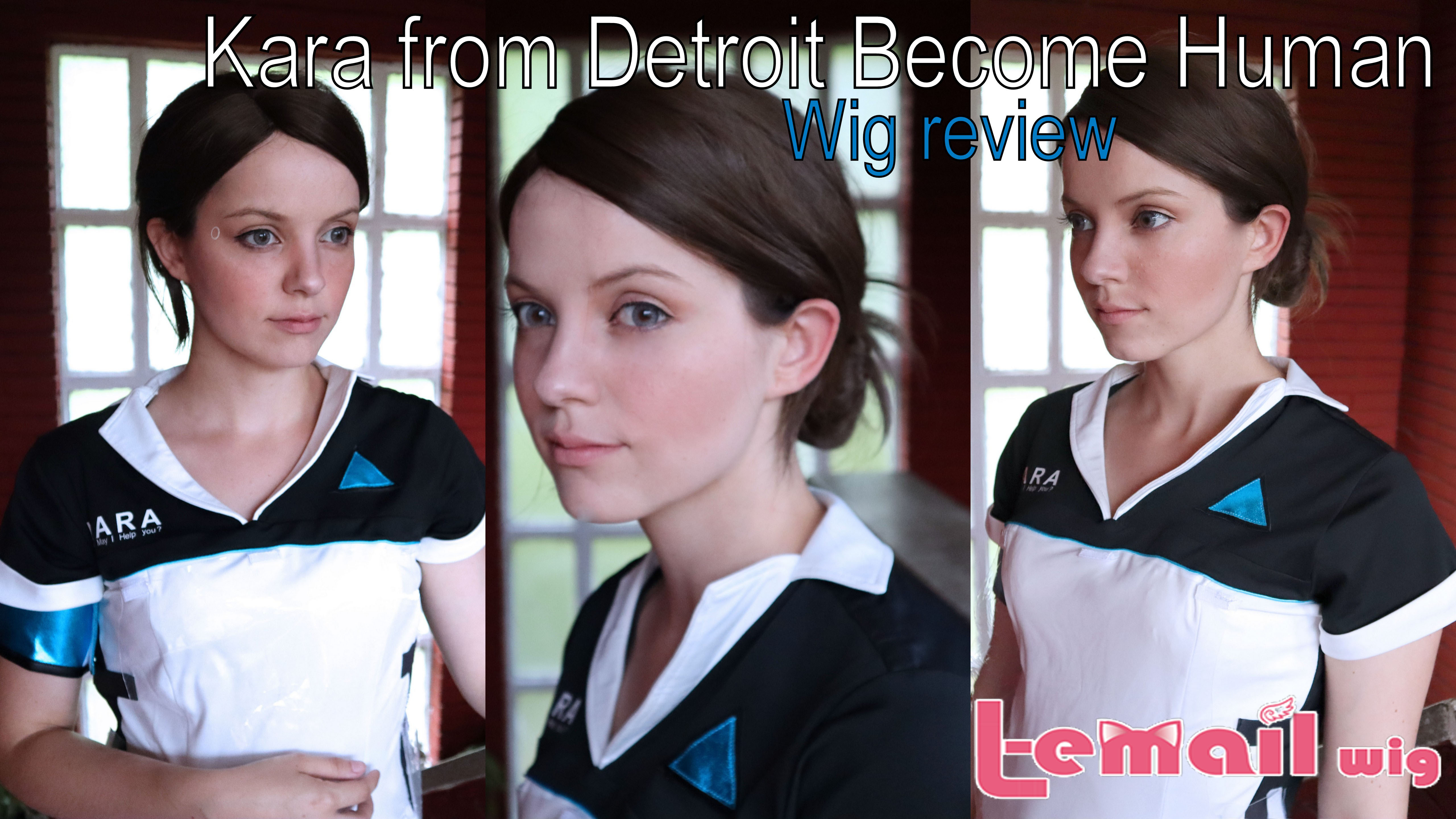 Kara(Detroit Become Human) wig review from L-email (Wig Supplier)