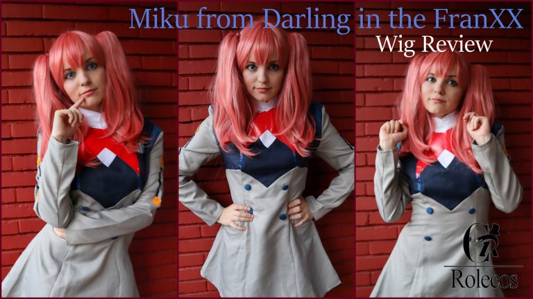 Miku(Darling in the FranXX) wig Review from Rolecosplay