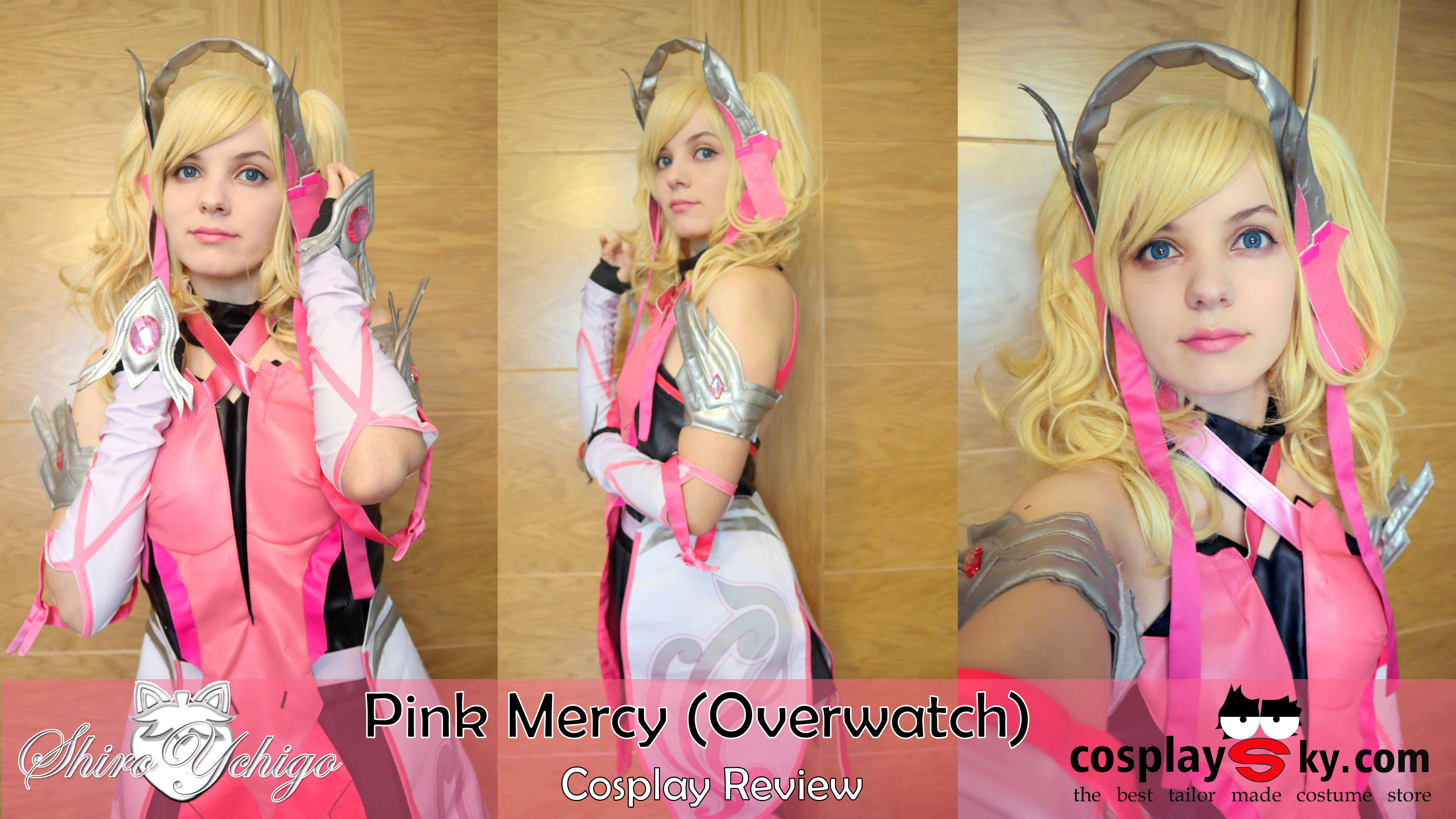 Pink Mercy(Overwatch) cosplay review from CosplaySky