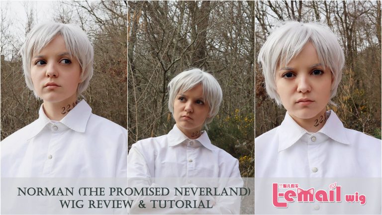 Cosplay Wig Review: Norman  (The Promise Neverland) from L-email wigs