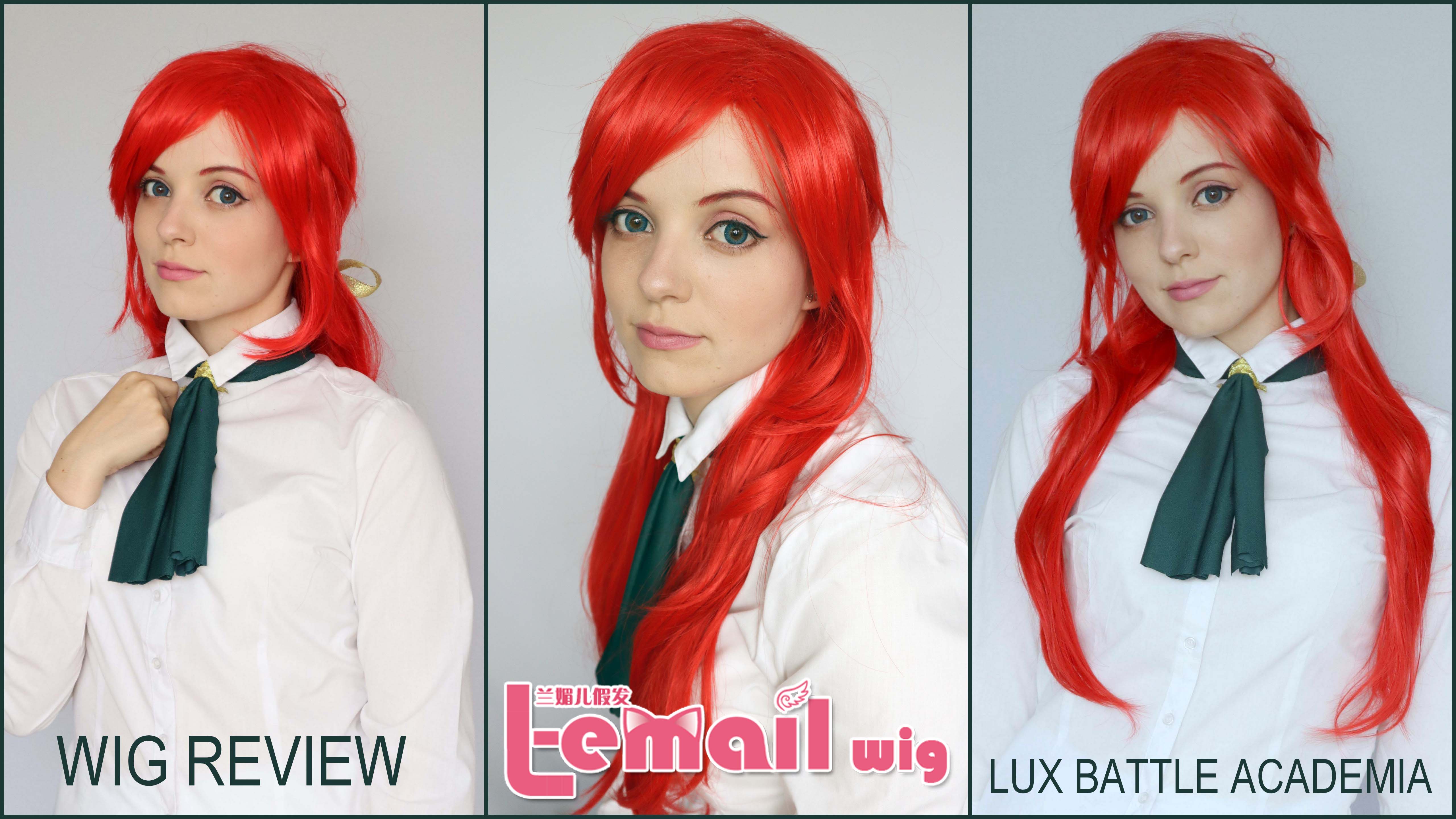 Cosplay Wig review: Battle Academia Lux from L-email Wigs.