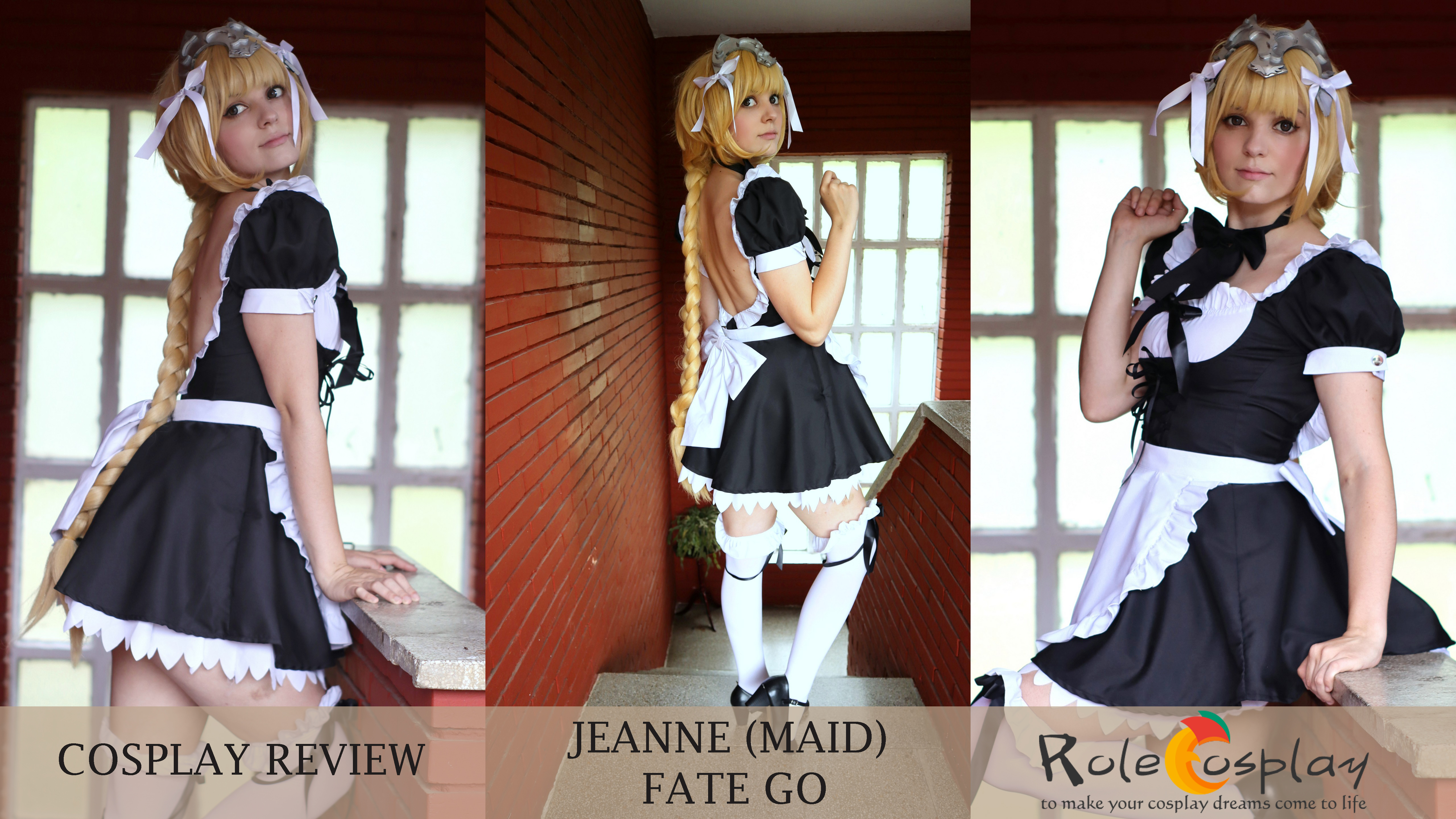Cosplay Review: Jeanne Maid Dress (Fate GO) from Rolecosplay