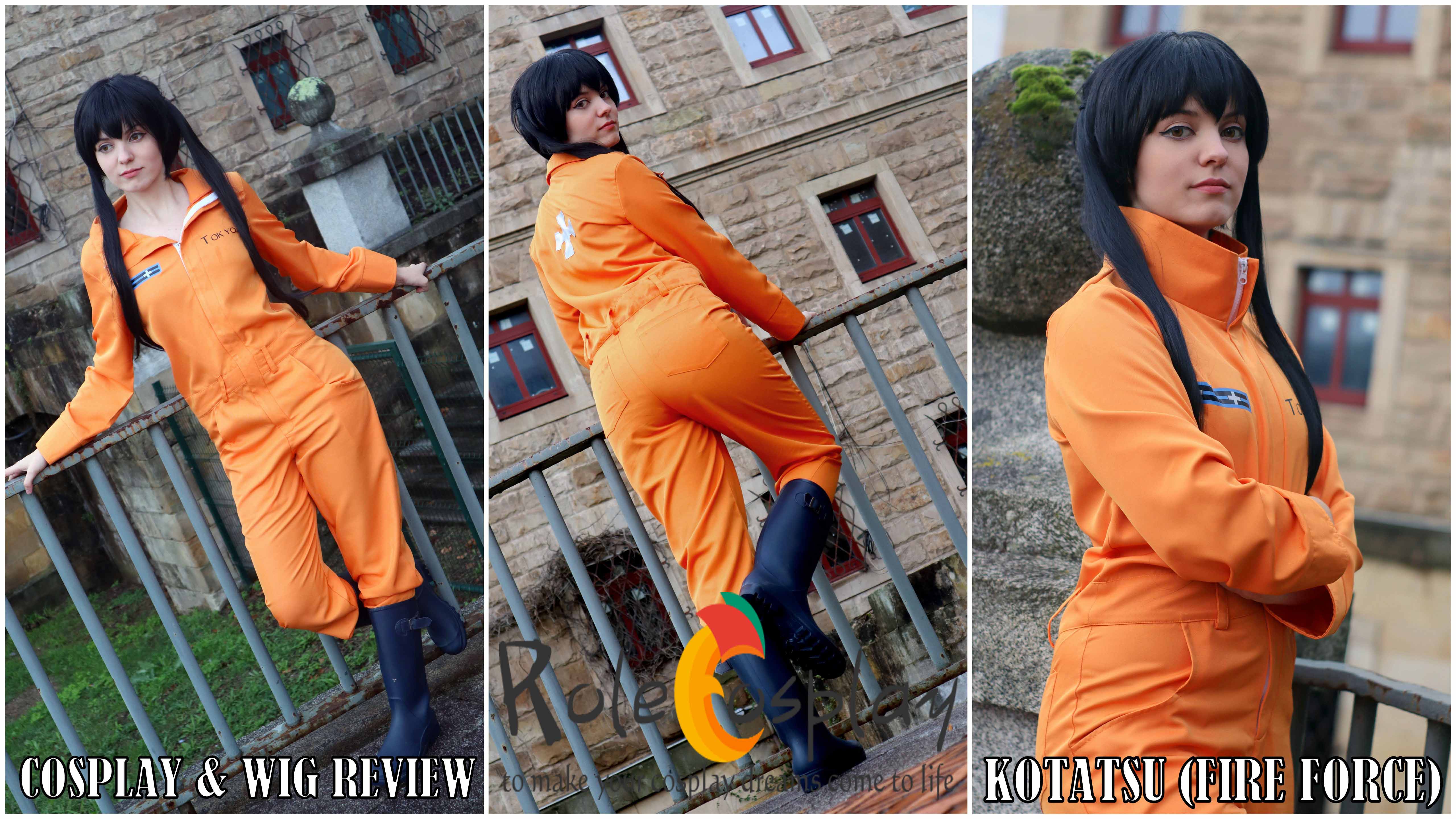 Cosplay & Wig Review: Kotatsu (Fire Force) from Rolecosplay
