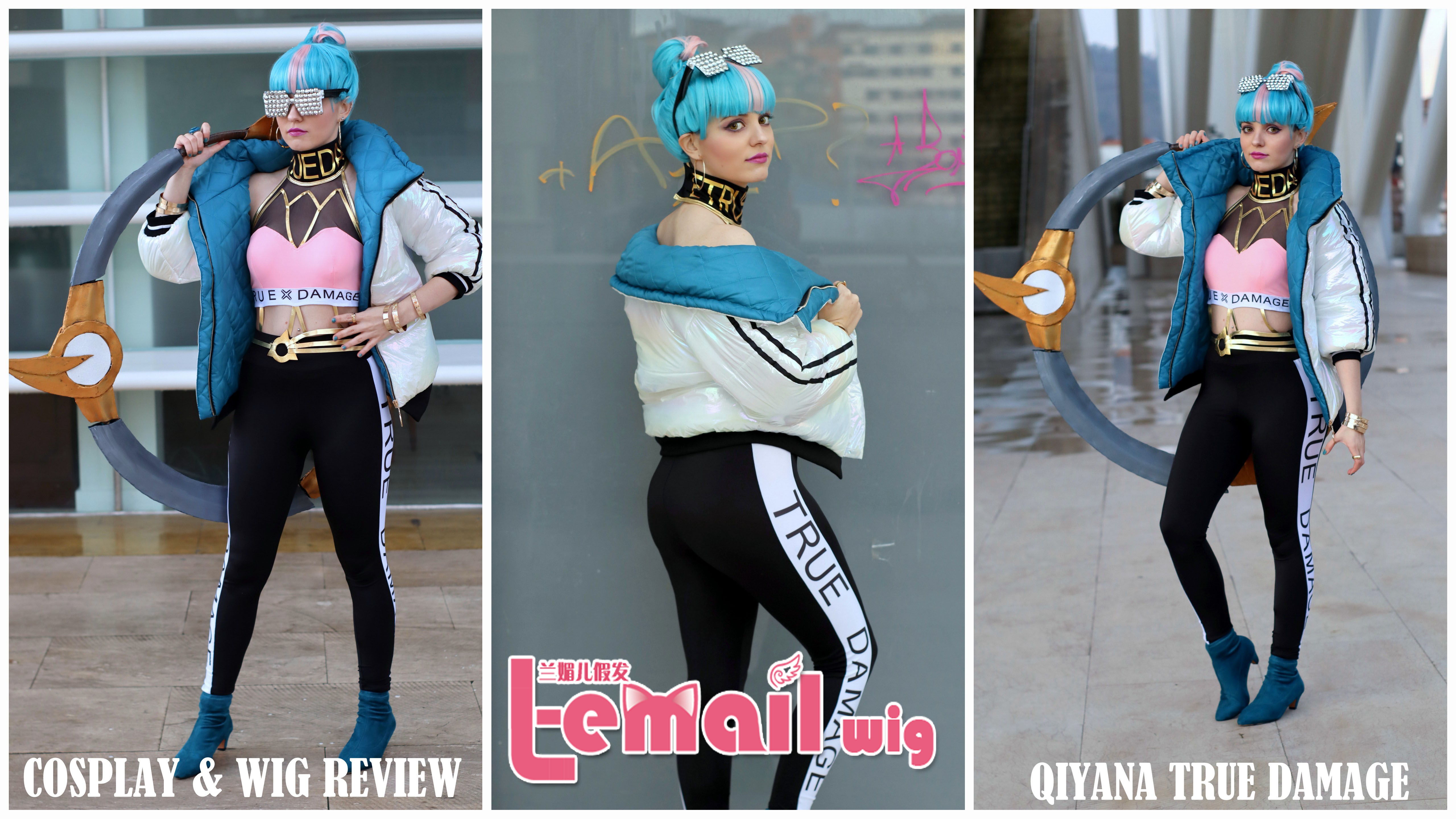 Cosplay & Wig review: Qiyana True Damage from L-email Wigs