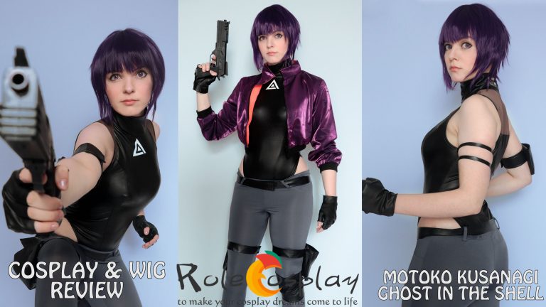 Cosplay & wig review: Motoko Kusanagi (Ghost in the shell) from Rolecosplay