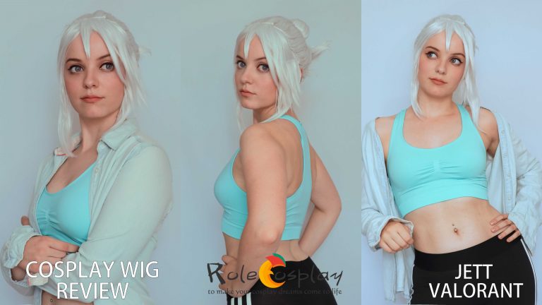 Cosplay Wig review: Jett (Valorant) from Rolecosplay