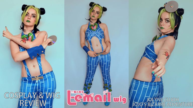 Cosplay & wig review: Jolyne Cujoh (Jojo’s Bizarre Adventure) from L-email wigs