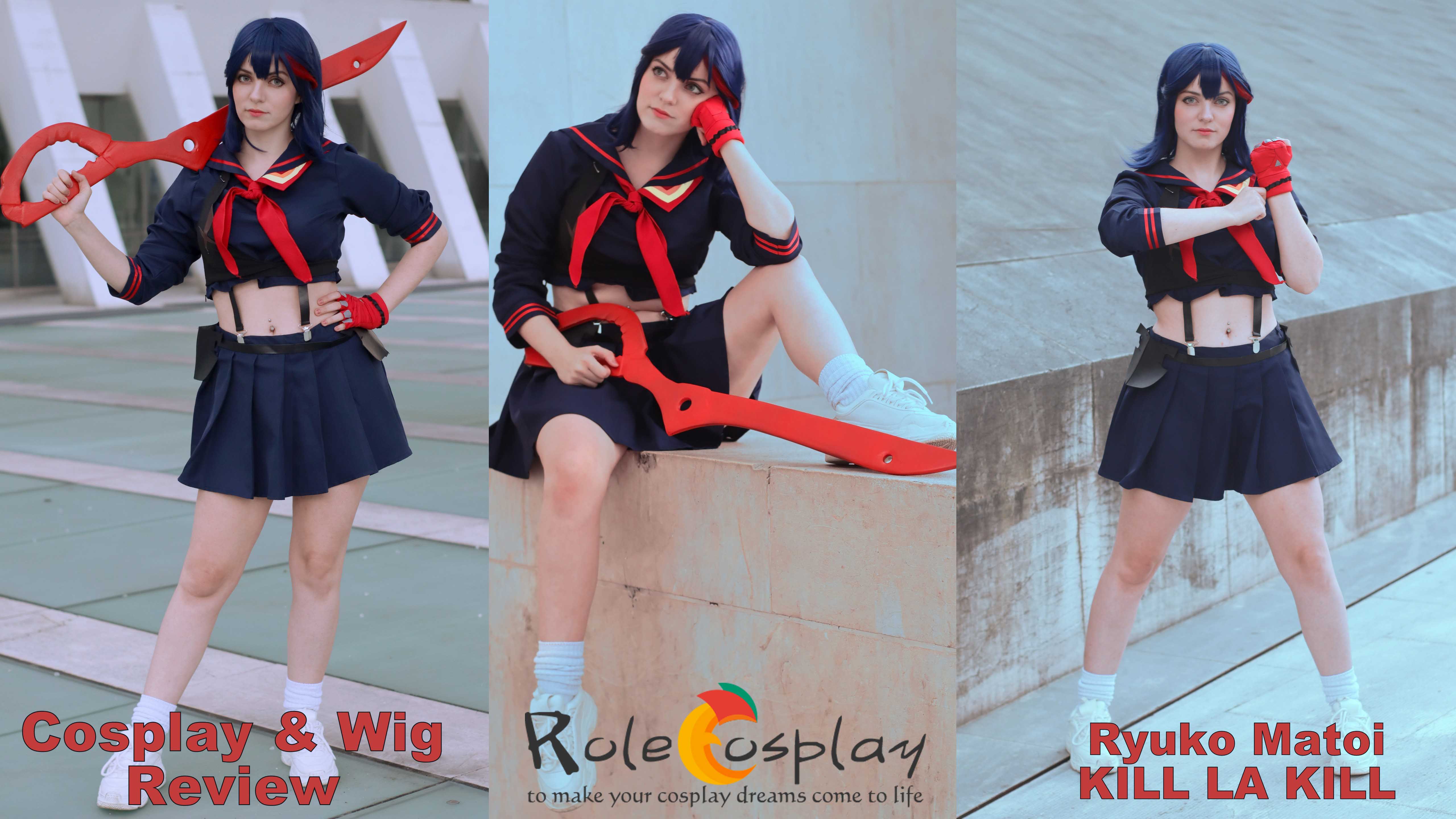 Cosplay & Wig review: Ryuko Matoi (Kill la Kill) from Rolecosplay