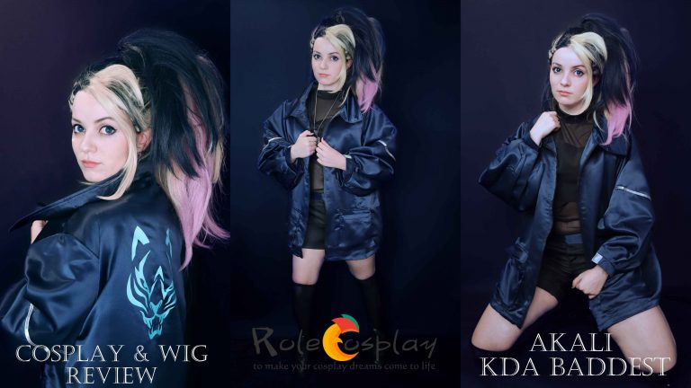 Cosplay & wig review: Akali KDA Baddest from Rolecosplay