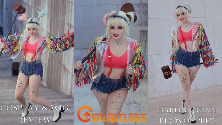 Cosplay & wig review: Harley Quinn Birds of Prey from Cosplayclans