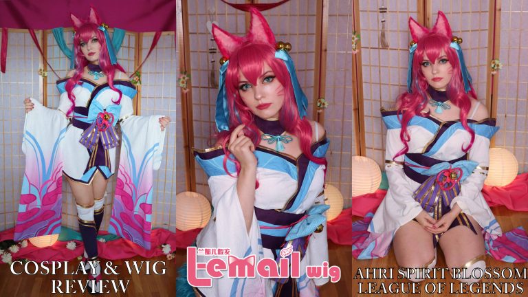 Cosplay & Wig review: Ahri Spirit Blossom from L-email wigs
