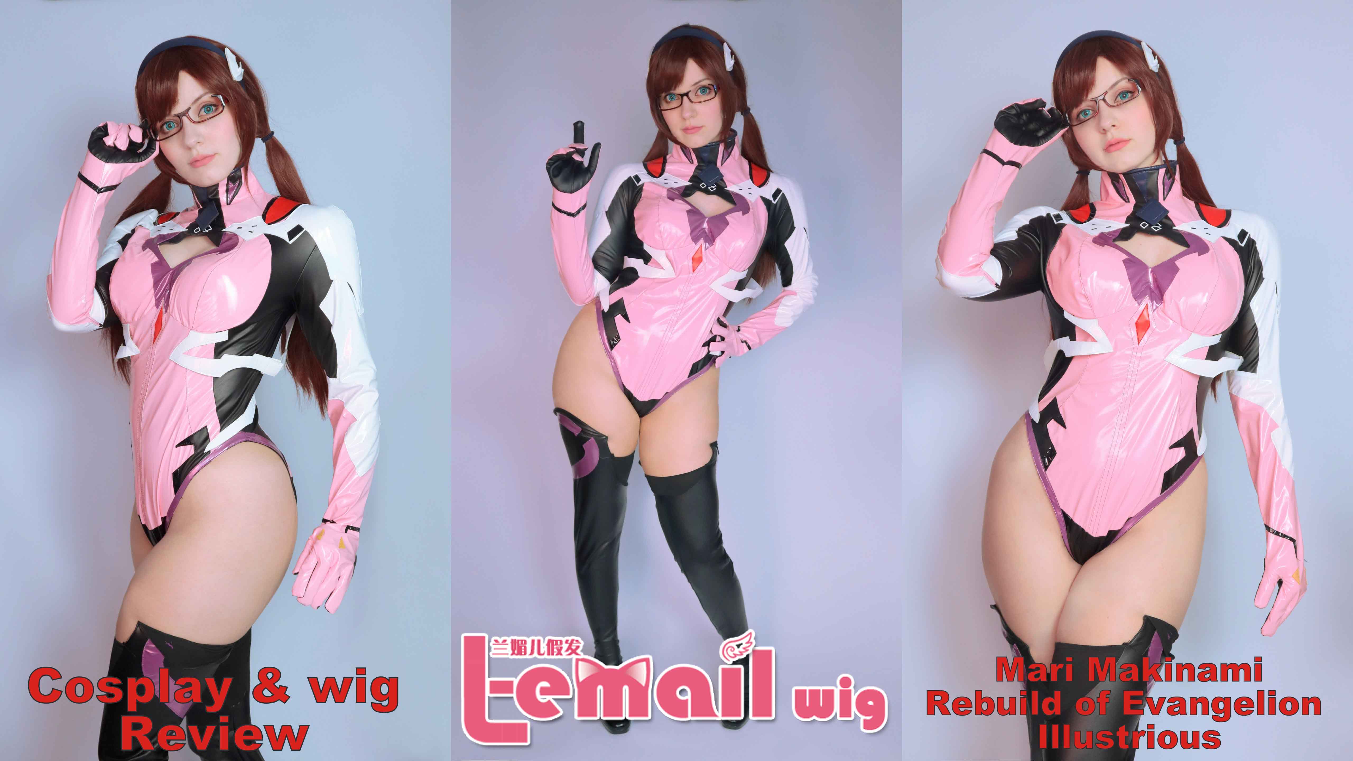 Cosplay & wig review: Mari Makinami (Rebuild of Evangelion Illustrious) from L-email wigs