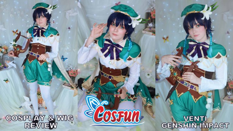 Cosplay & Wig review: Venti (Genshin Impact) from Cosfun