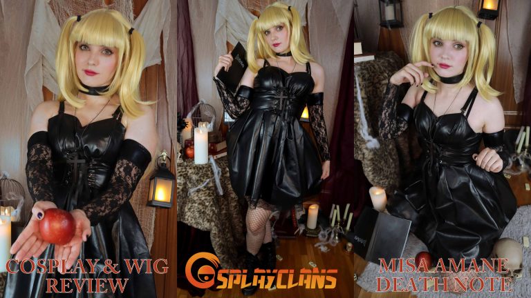 Cosplay & wig review: Misa Amane (Death Note) from Cosplayclans
